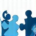 Skill application icon - hands holding puzzle pieces